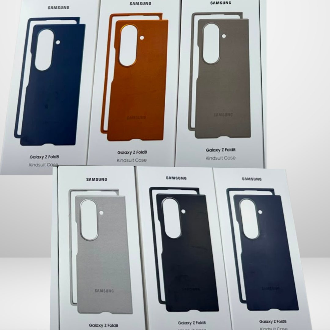 KINDSUIT Leather Case with Metal Stand for Samsung Galaxy Z Fold8 Ultra