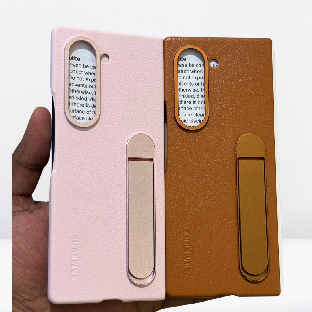 KINDSUIT Leather Case with Stand for Samsung Galaxy Z Fold 6