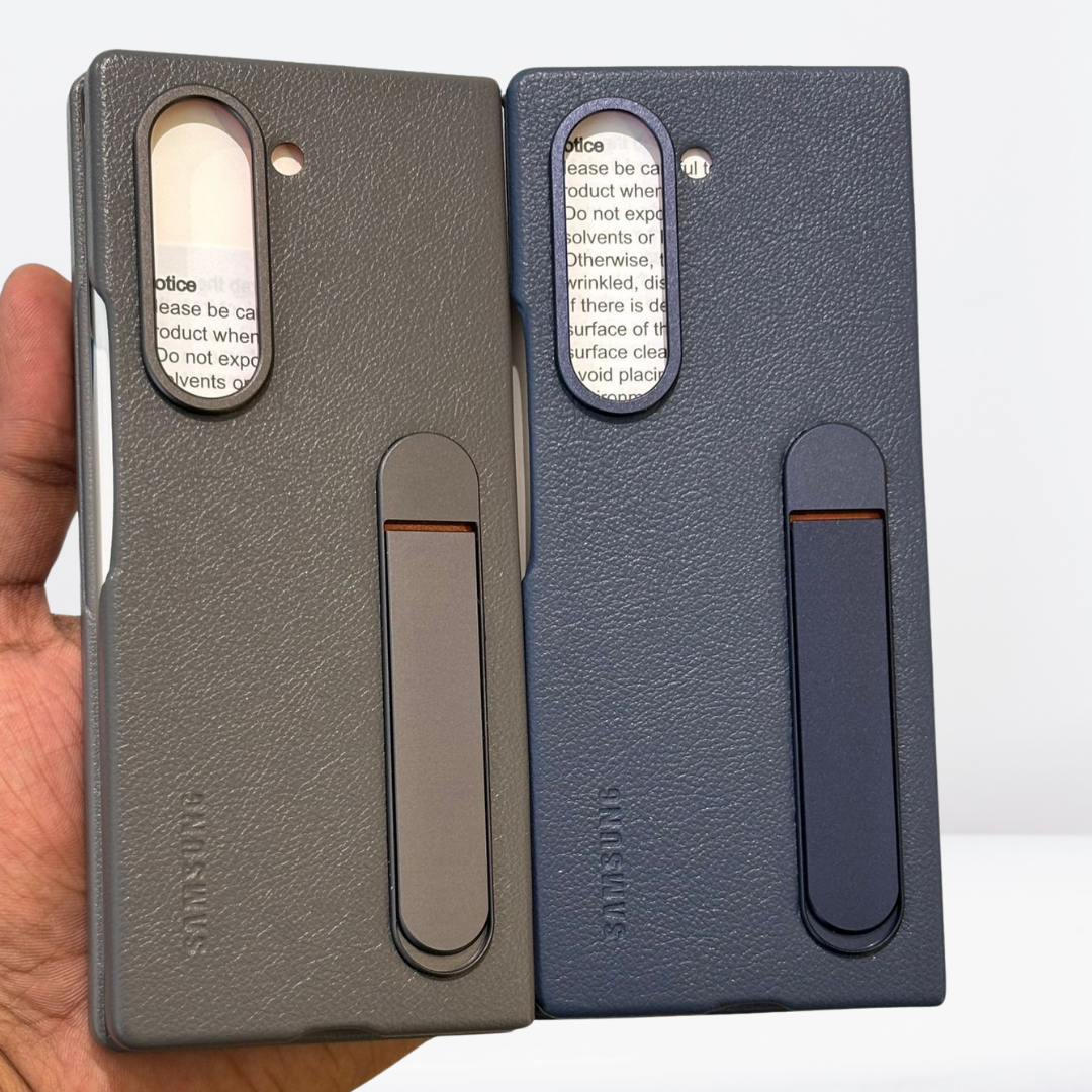 KINDSUIT Leather Case with Stand for Samsung Galaxy Z Fold 6