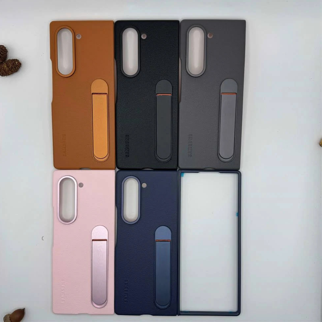 KINDSUIT Leather Case with Stand for Samsung Galaxy Z Fold 6