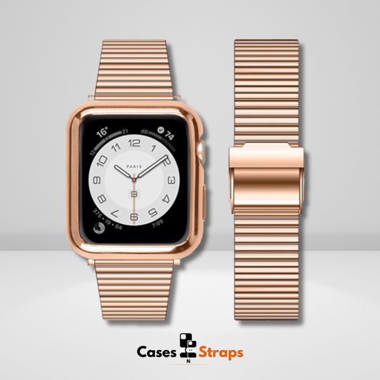 Link Bracelet Stainless Steel iWatch Rose Gold Color (ONLY CHAIN)