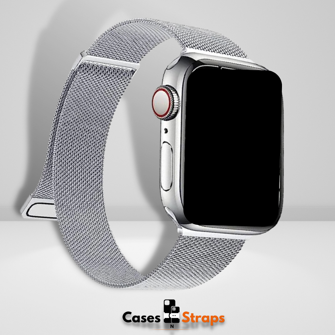 iWatch Magnetic Milanese Loop Band Silver Color