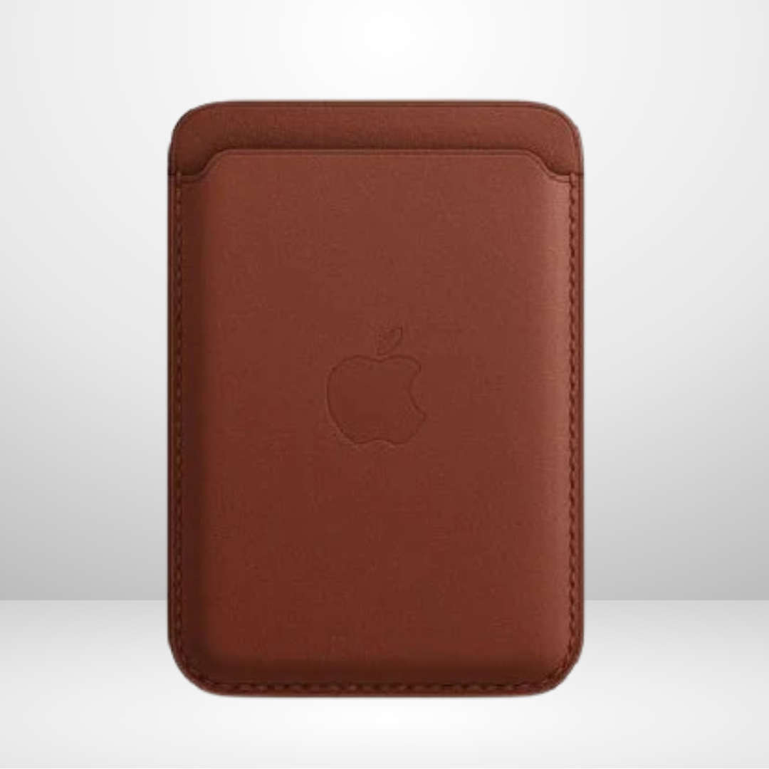 Magnetic Leather MagSafe IC Wallet  for iPhone