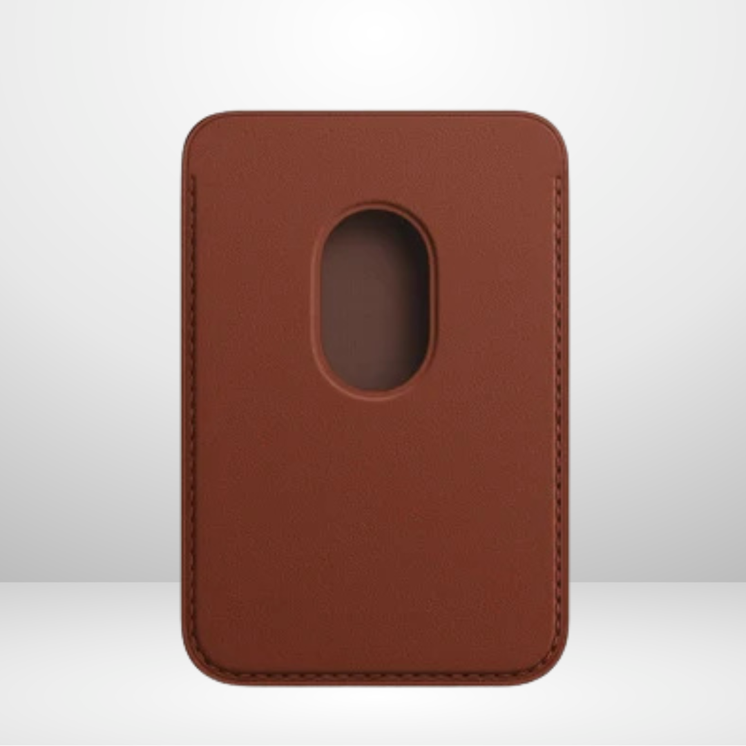 Magnetic Leather MagSafe IC Wallet  for iPhone