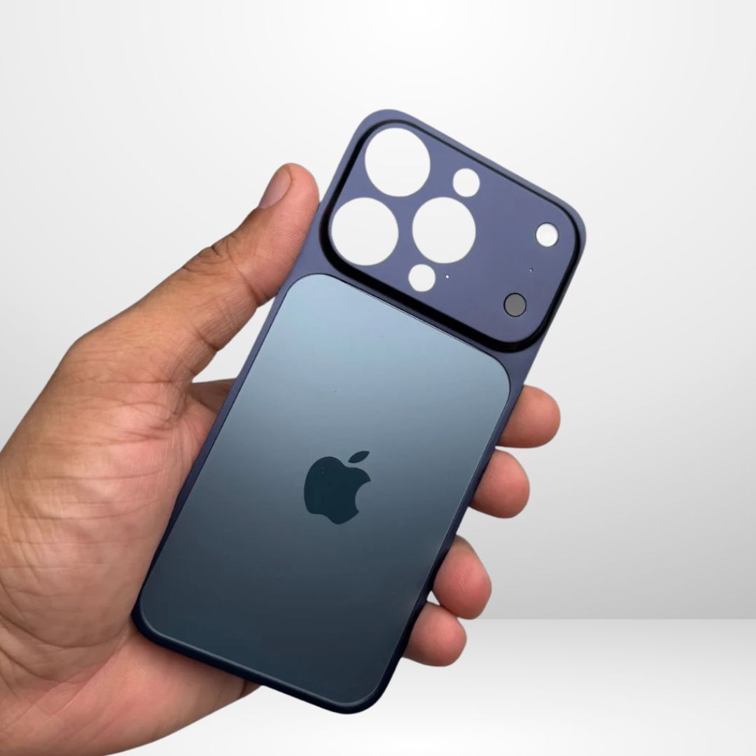 Metal Converter Back Panel Case for iPhone 13/14/15/16 Series