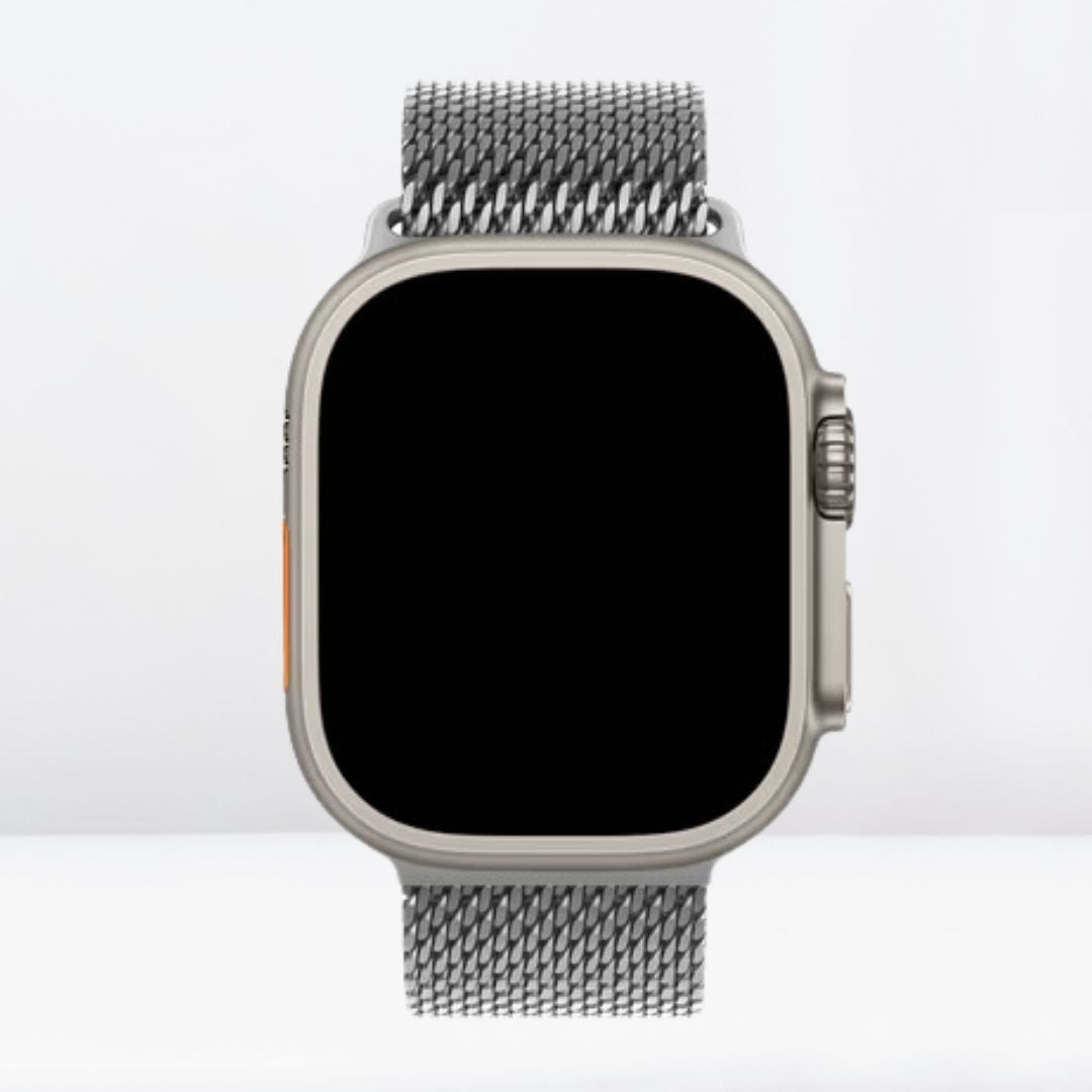 Milanese Loop Chain for iWatch 10 Series (44/45/49 MM) (SILVER)