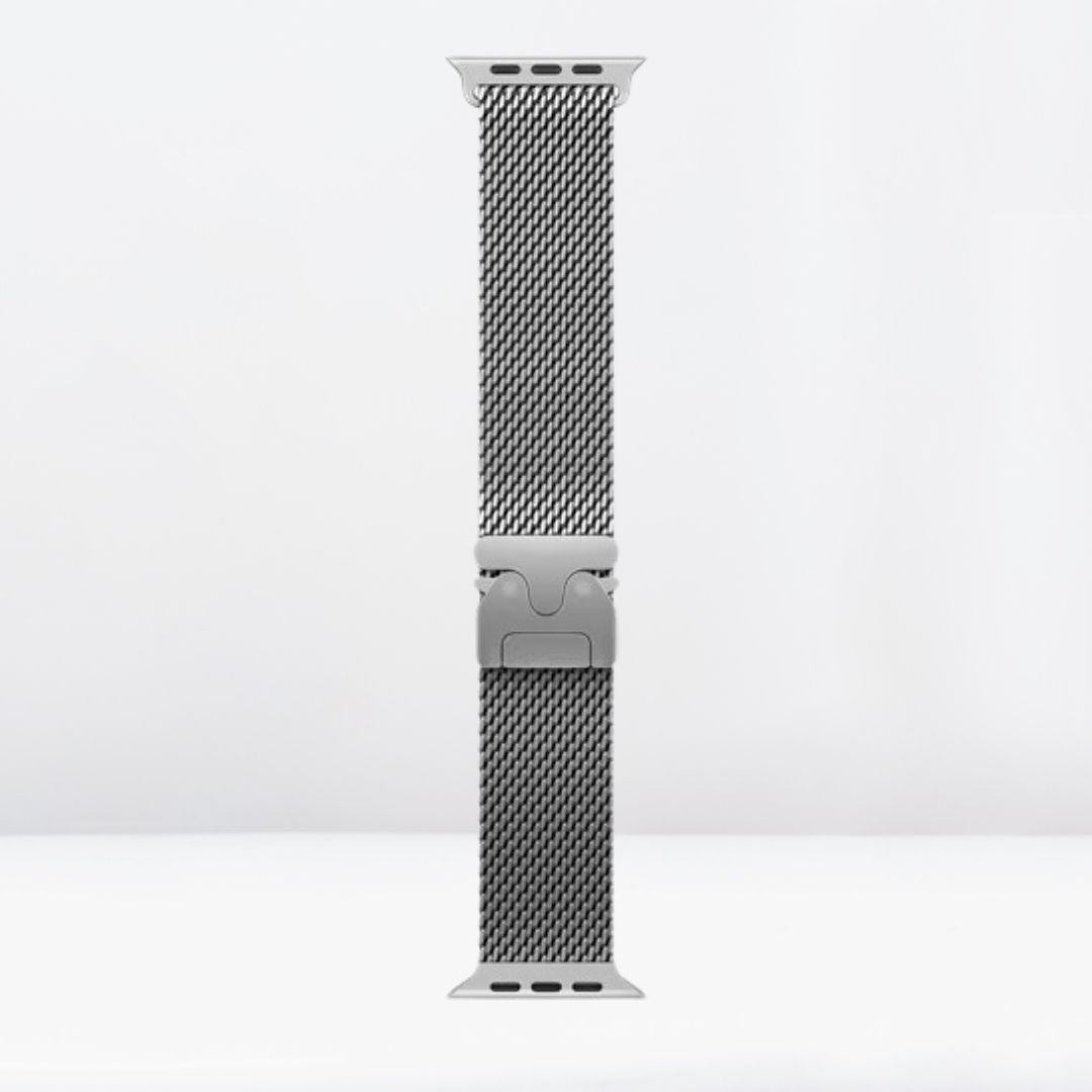 Milanese Loop Chain for iWatch 10 Series (44/45/49 MM) (SILVER)