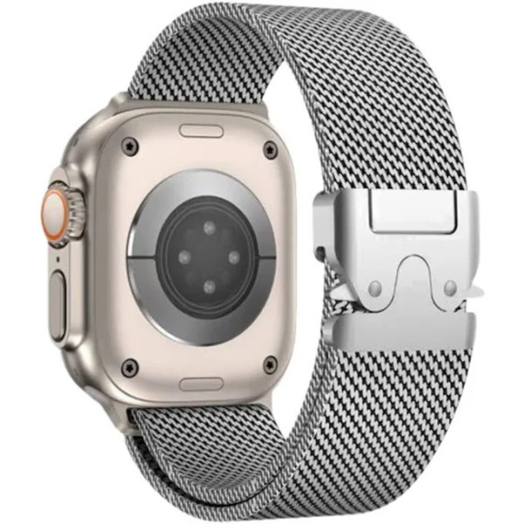 Milanese Loop Chain for iWatch 10 Series (44/45/49 MM) (NATURAL TITANIUM)