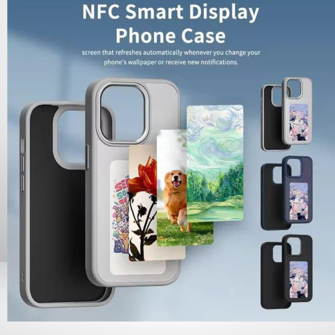 NFC Ink Screen Photo Change Case for iPhone 15/15Pro/15PM