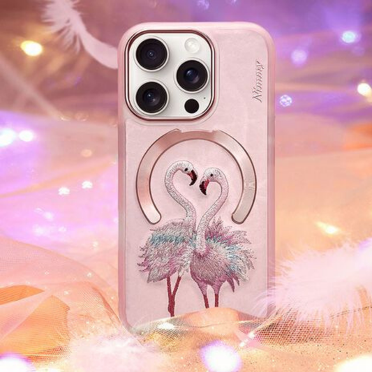 NIMMY Fantasy Animal Series with Metal Camera Ring for iPhone 16 Series