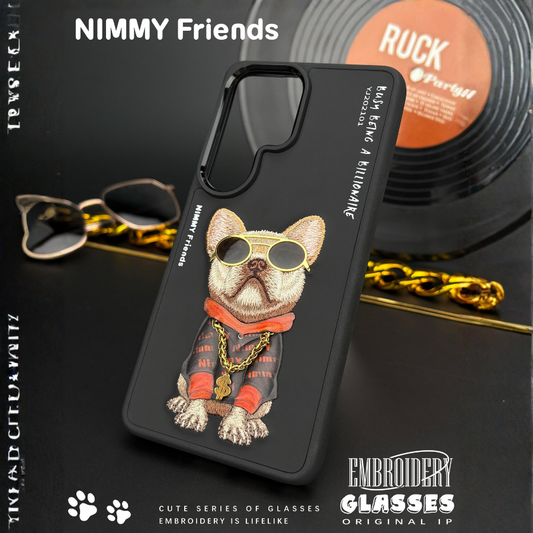 NIMMY Glasses Cool Pug Chain Series for Samsung Galaxy S26 ultra
