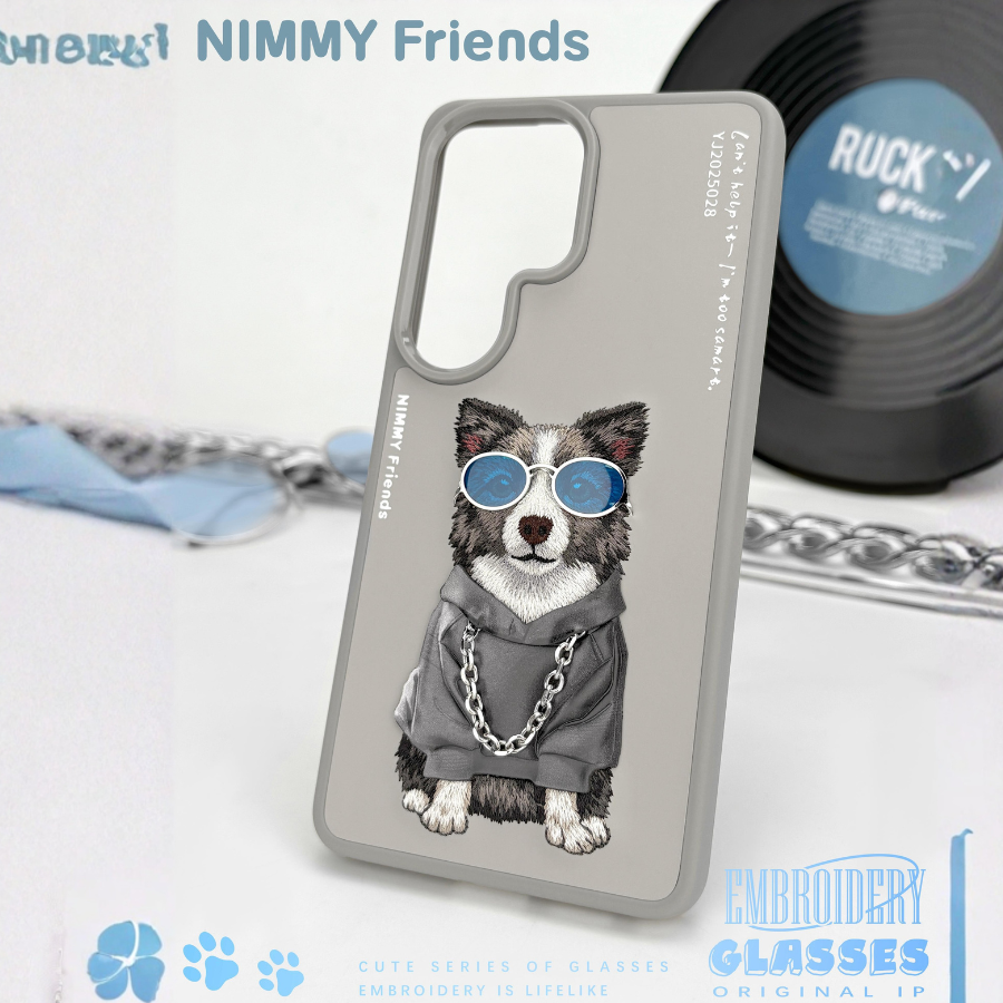 NIMMY Glasses Cool Pug Chain Series for Samsung Galaxy S26 ultra