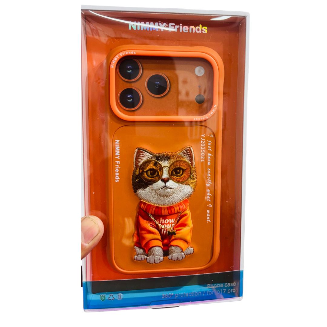 NIMMY Glasses Cool Pug Chain Series with Camera Control button for the iPhone 17 series