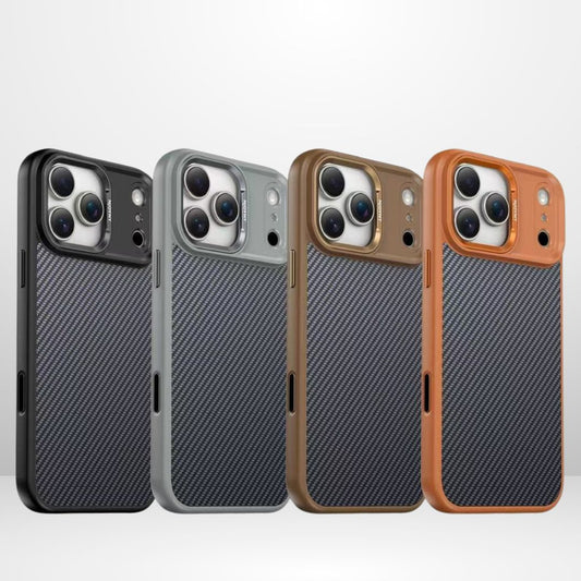 NY Carbon Fiber Armor MagSafe Case with Camera Control for iPhone 17 Series