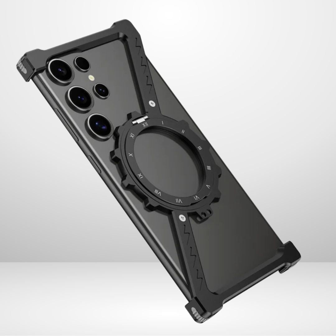 NY METAL FRAMELESS Z DESIGN Case for Samsung Galaxy S24 Ultra / S25 Ultra