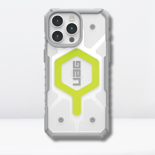 New UAG Pathfinder MagSafe Case, for iPhone 16 Series (NEON GREEN)