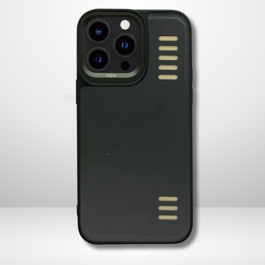 New Ultra Premium Kajsa Splendid Series Digit Back Case for iPhone 15 series (ARMY GREEN)