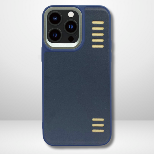 New Ultra Premium Kajsa Splendid Series Digit Back Case for iPhone 15 series (NAVY BLUE)