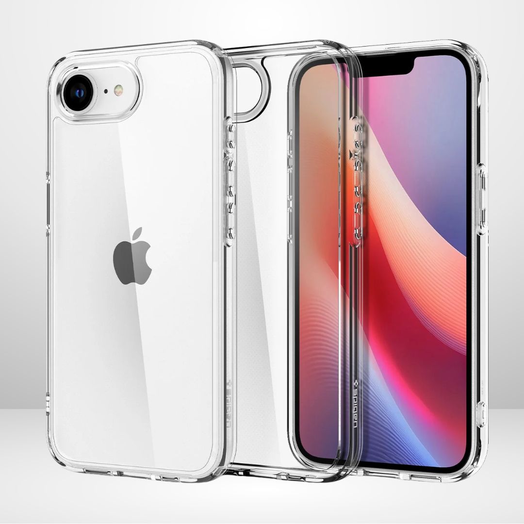 New Ultra Hybrid Back Case for iPhone 16e (Transparent Clear)