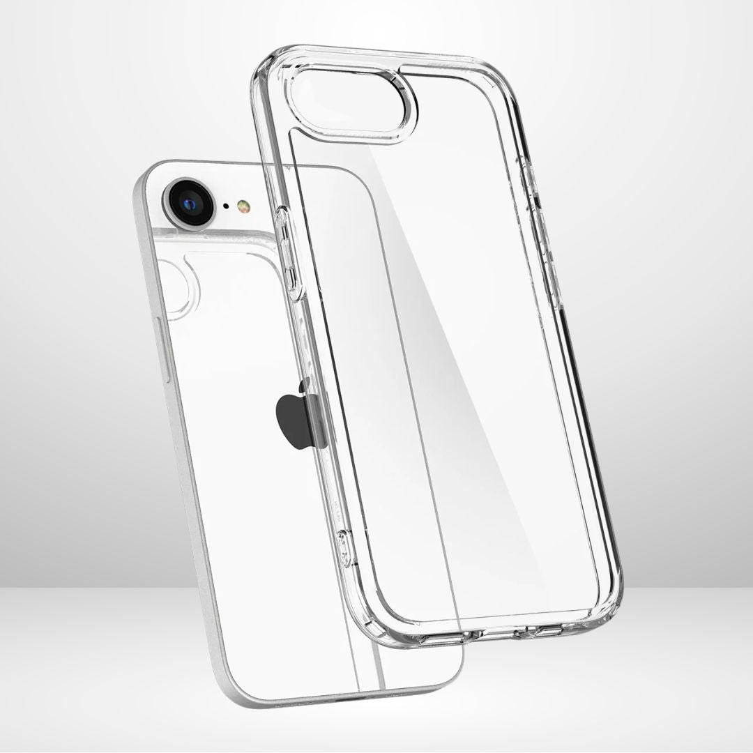 New Ultra Hybrid Back Case for iPhone 16e (Transparent Clear)