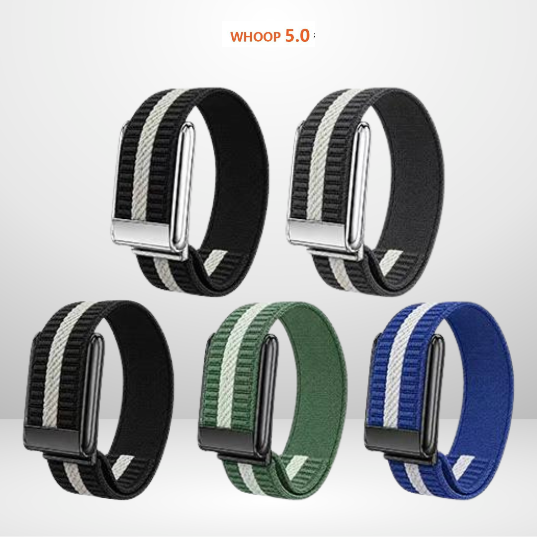 Nylon Single-Strip Strap with Bezel for WHOOP 5.0
