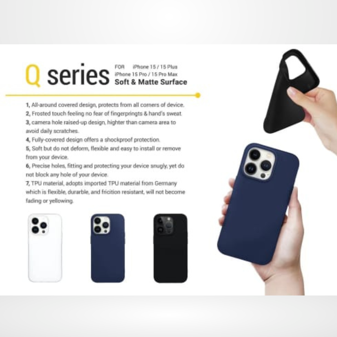 OG KZDOO Q-SERIES Silicone case for iPhone 14/15 Series