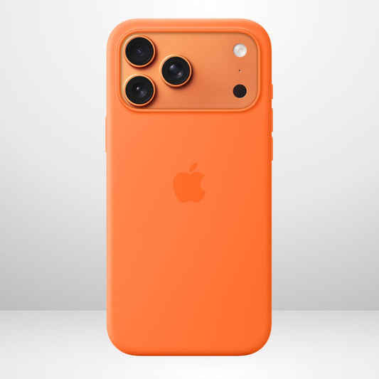 OG Silicone MagSafe Case with Camera Control Button for iPhone 17 Pro (Orange)