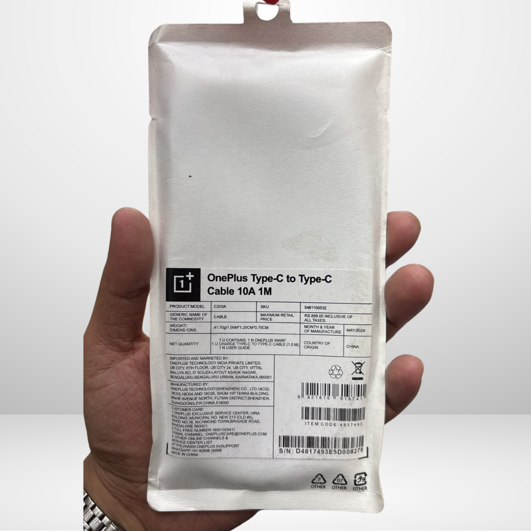 OnePlus Type-C to C Cable / USB to C