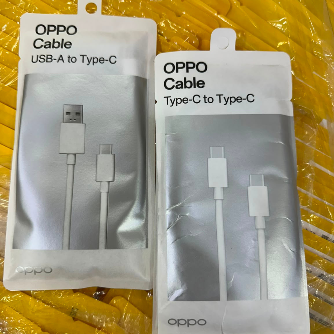 Oppo USB Cable Type-C to Type-C & USB-A to Type-C