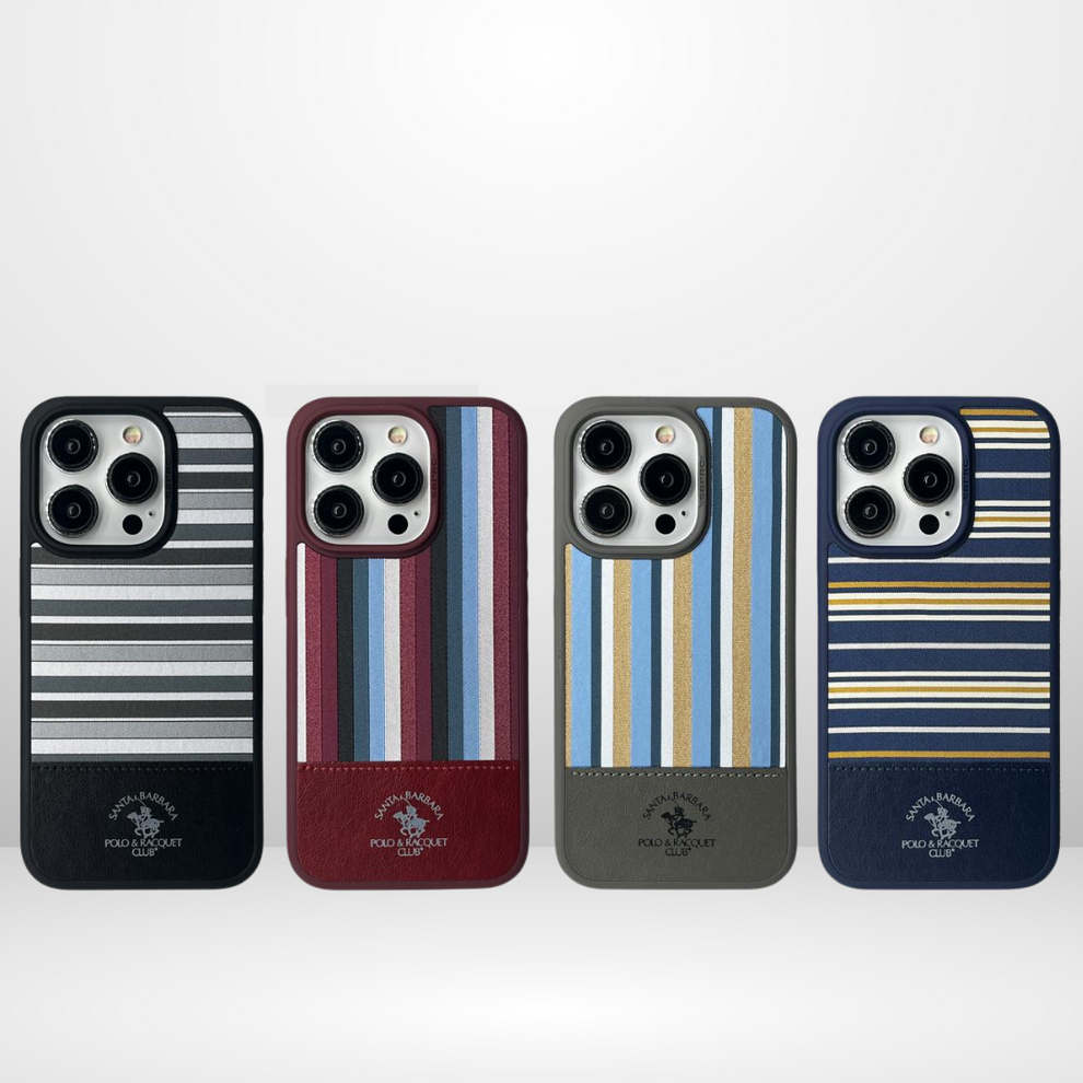 Isaac Case Premium Polo Club ISAAC Series Leather Case for iPhone 15 series ...