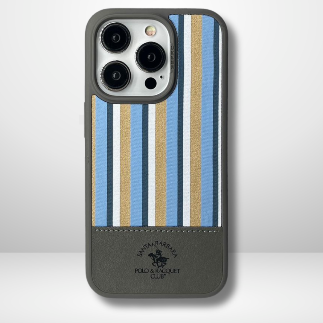 Isaac Case Premium Polo Club ISAAC Series Leather Case for iPhone 15 series ...