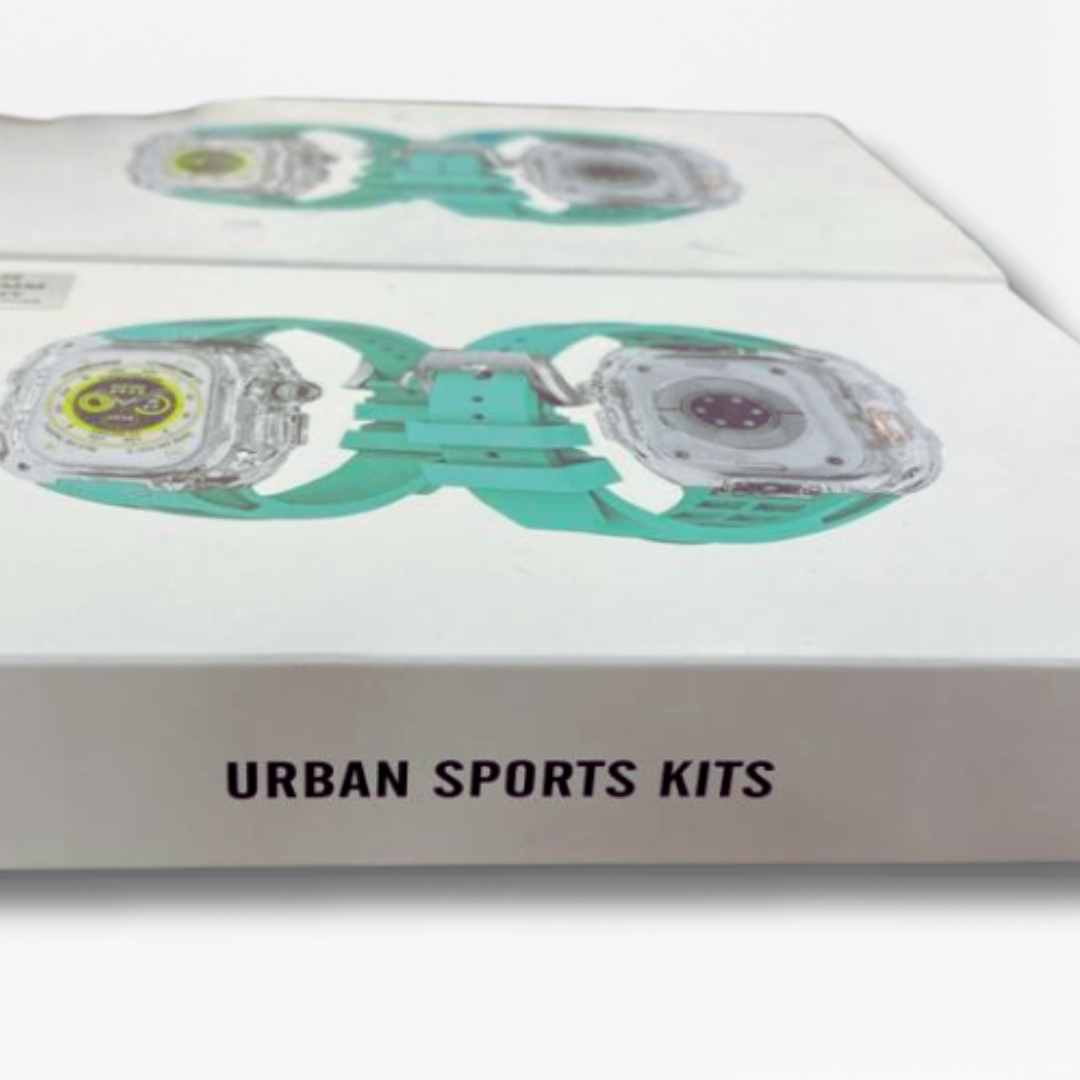 Urban Sports Modification Kit (49mm) Includes (Clear Watch Case with Silicone Strap)