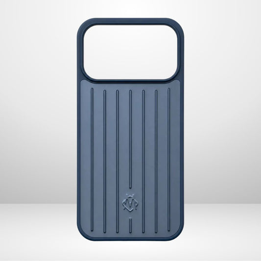 RIMOWA Style Case with Aluminium Back &amp; Silicone Sides for iPhone 17 Pro/17 Pro Max