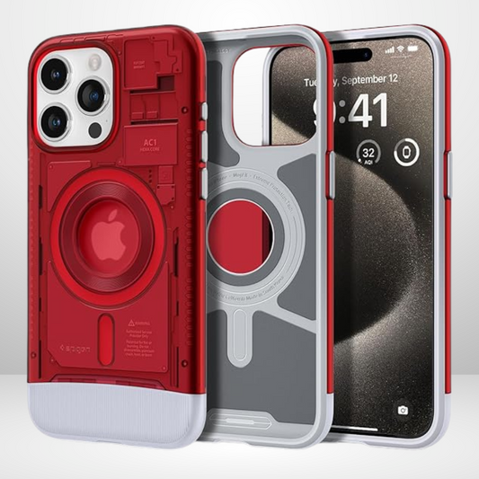 New MagFit C1 CLASSIC SERIES for iPhone 15 series (RUBY)
