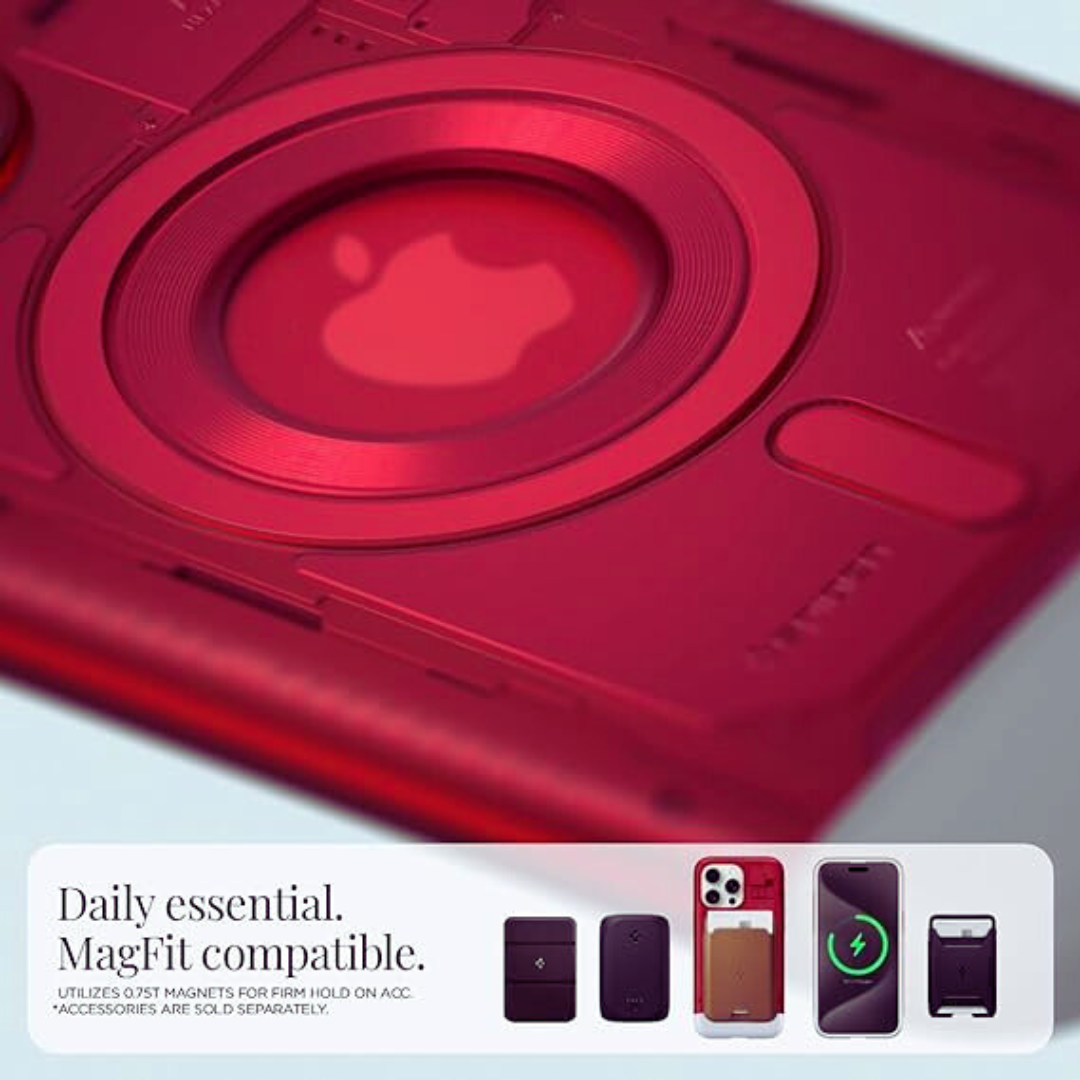 New MagFit C1 CLASSIC SERIES for iPhone 15 series (RUBY)