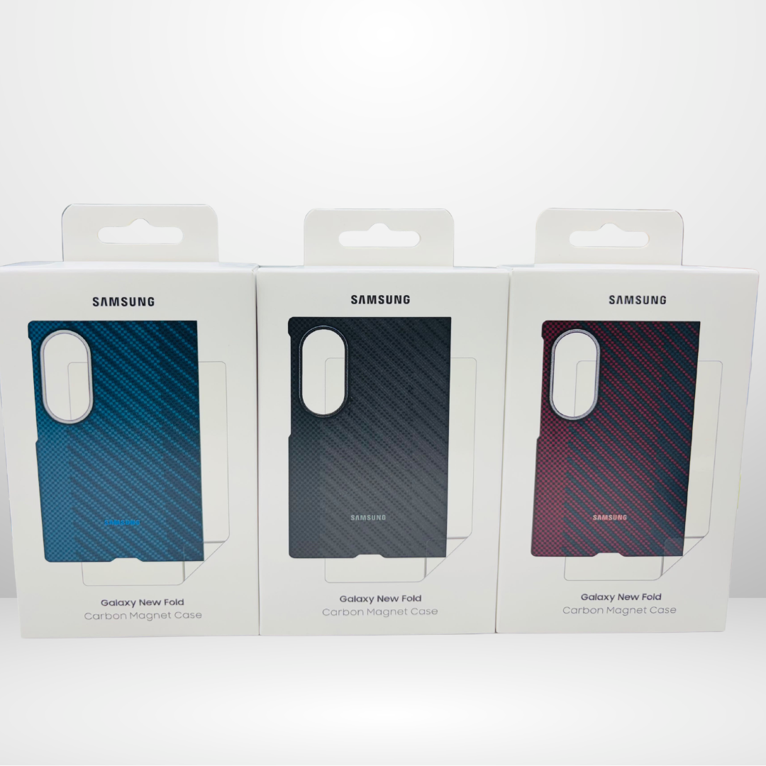 Samsung Carbon Fiber Magnetic Case for Galaxy Z Fold8 Ultra & Fold8 Wide