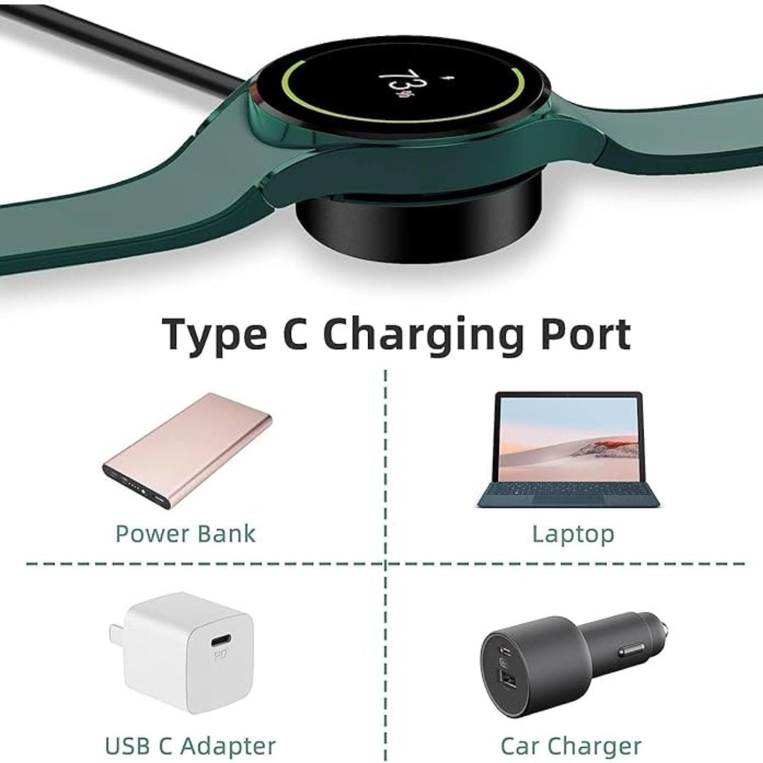Samsung Galaxy Wireless Magnetic Watch Charger Type-C (Black)
