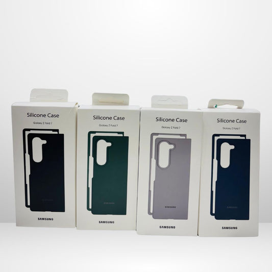 Samsung Silicone Skin-Feel Case with Inner Cloth for Galaxy Z Fold6 / Fold7