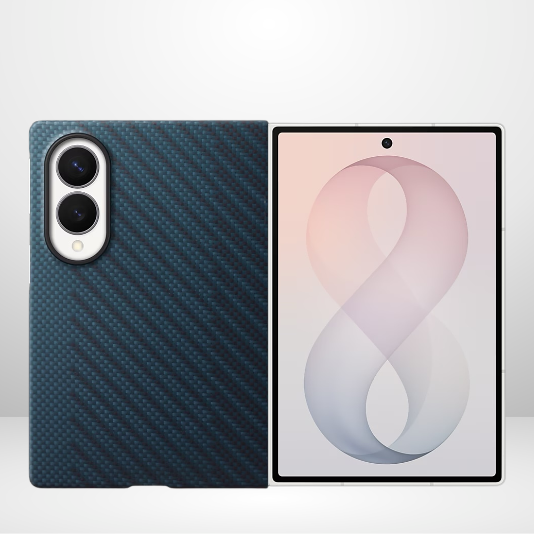 Samsung Carbon Fiber Magnetic Case for Galaxy Z Fold8 Wide