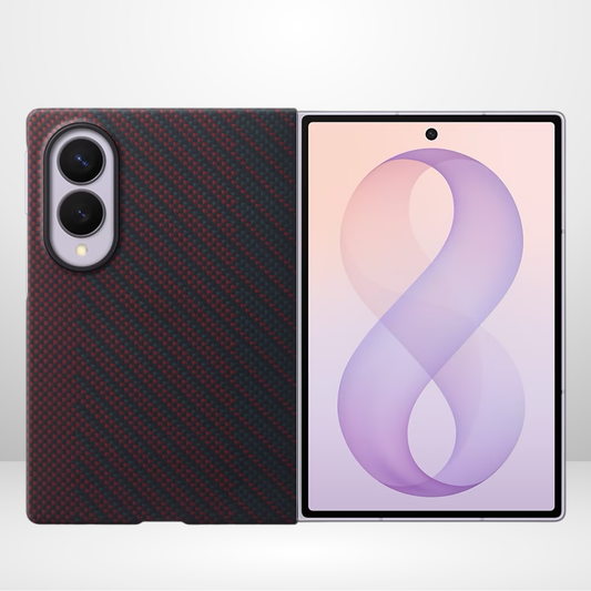 Samsung Carbon Fiber Magnetic Case for Galaxy Z Fold8 Wide