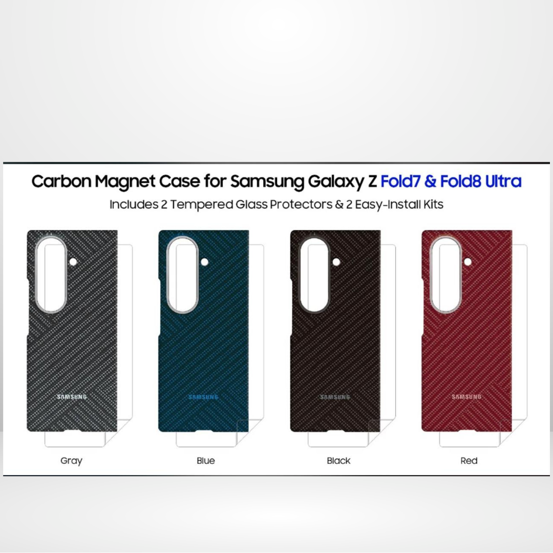 Samsung Carbon Magnet Case for Galaxy Z Fold8 Ultra