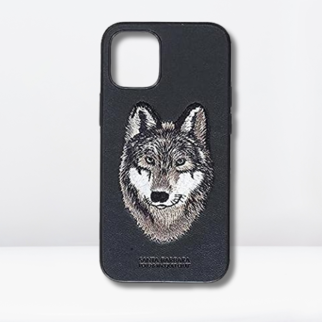 Savana Series Leather Case for iPhone 14 Series (Wolf)
