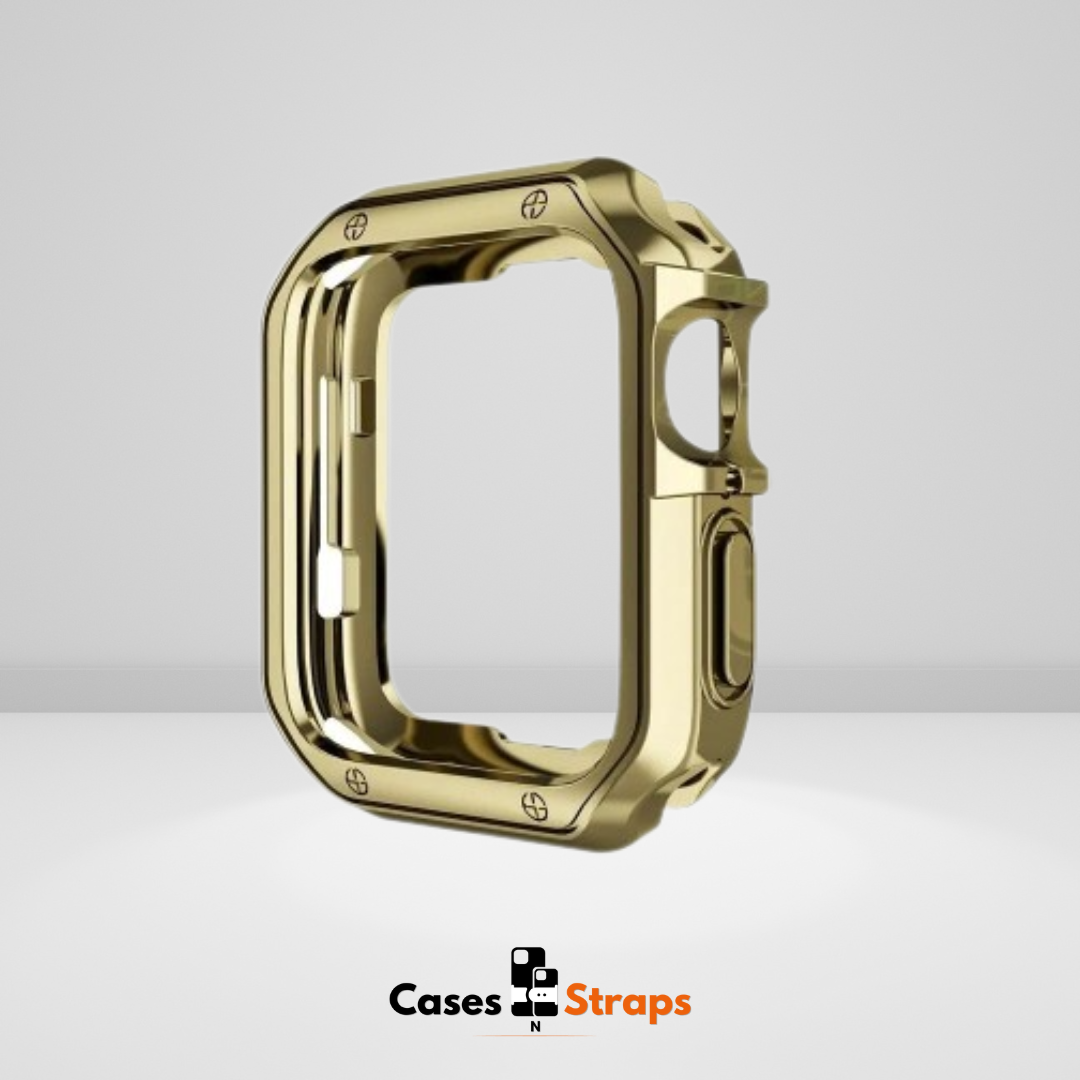 Silicone Bumper Protective Case Gold Color