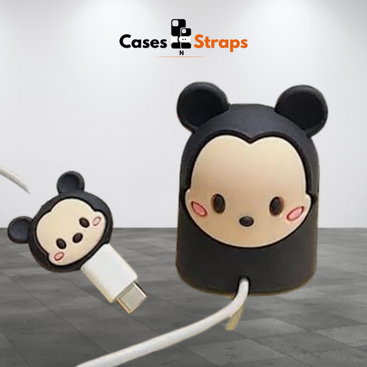 Silicone Cute Cartoon iWatch Charger Stand ( Mickey )