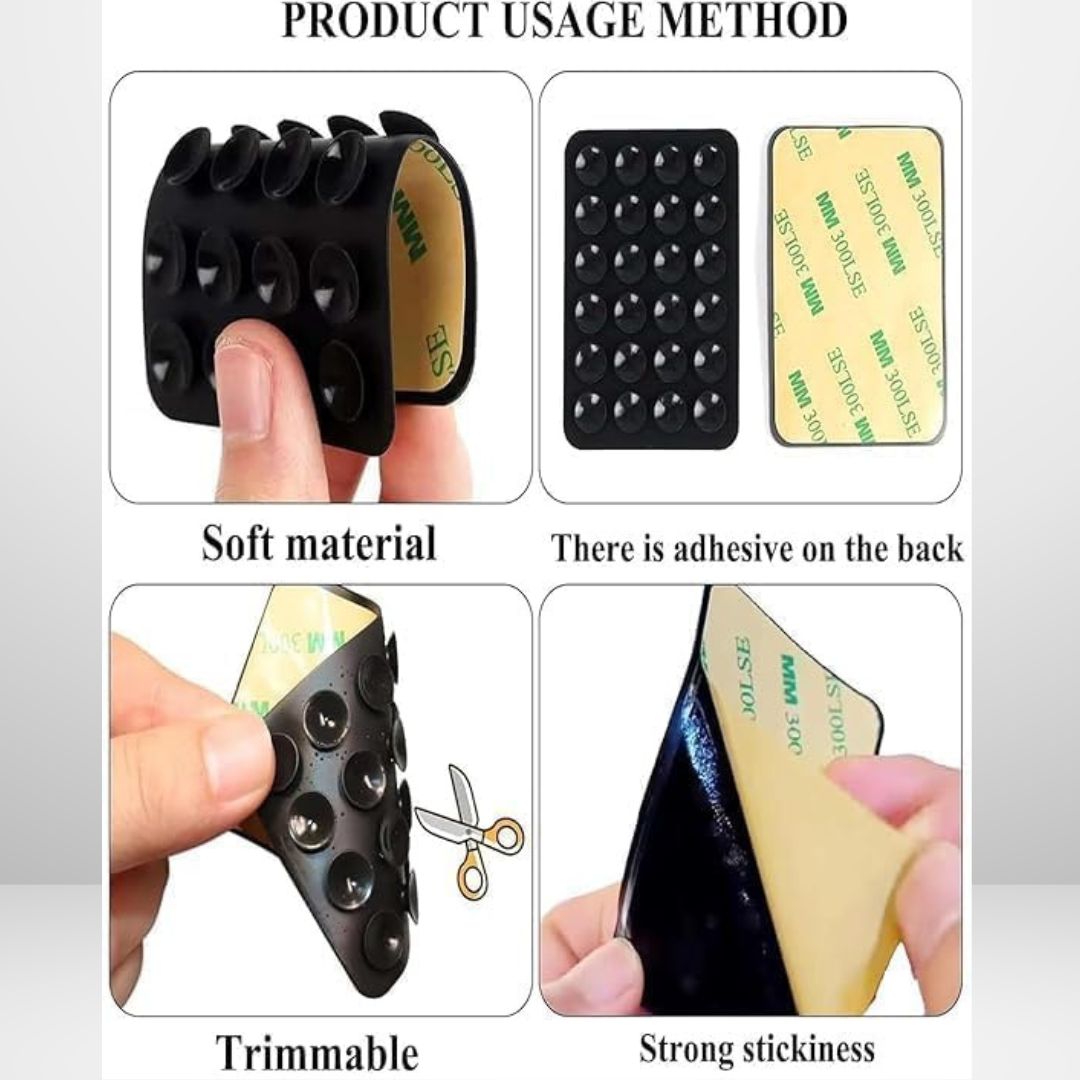 Silicone StickyPod Suction for phone (Pack of 2)