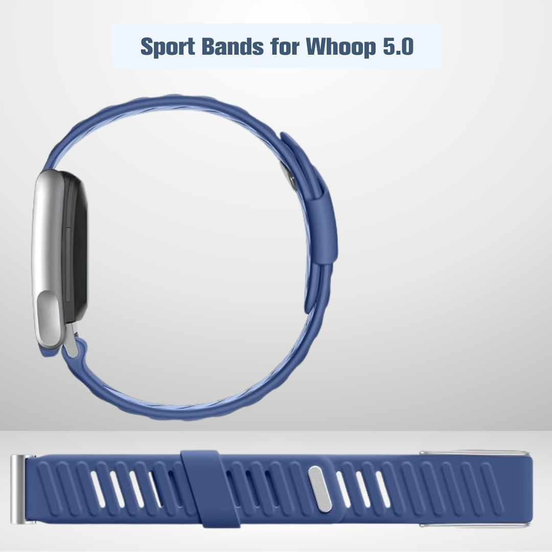 Dual Tone Silicone Sport Band for WHOOP 5.0 Peak & One