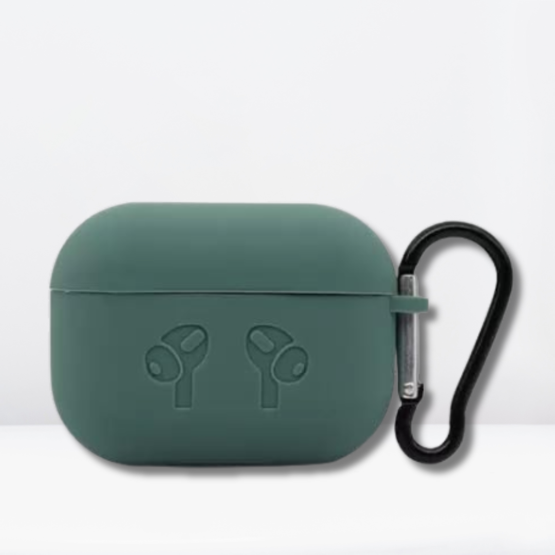 Soft Silicone Full Protective AirPods Pro / Pro 2 Case (Green Color)