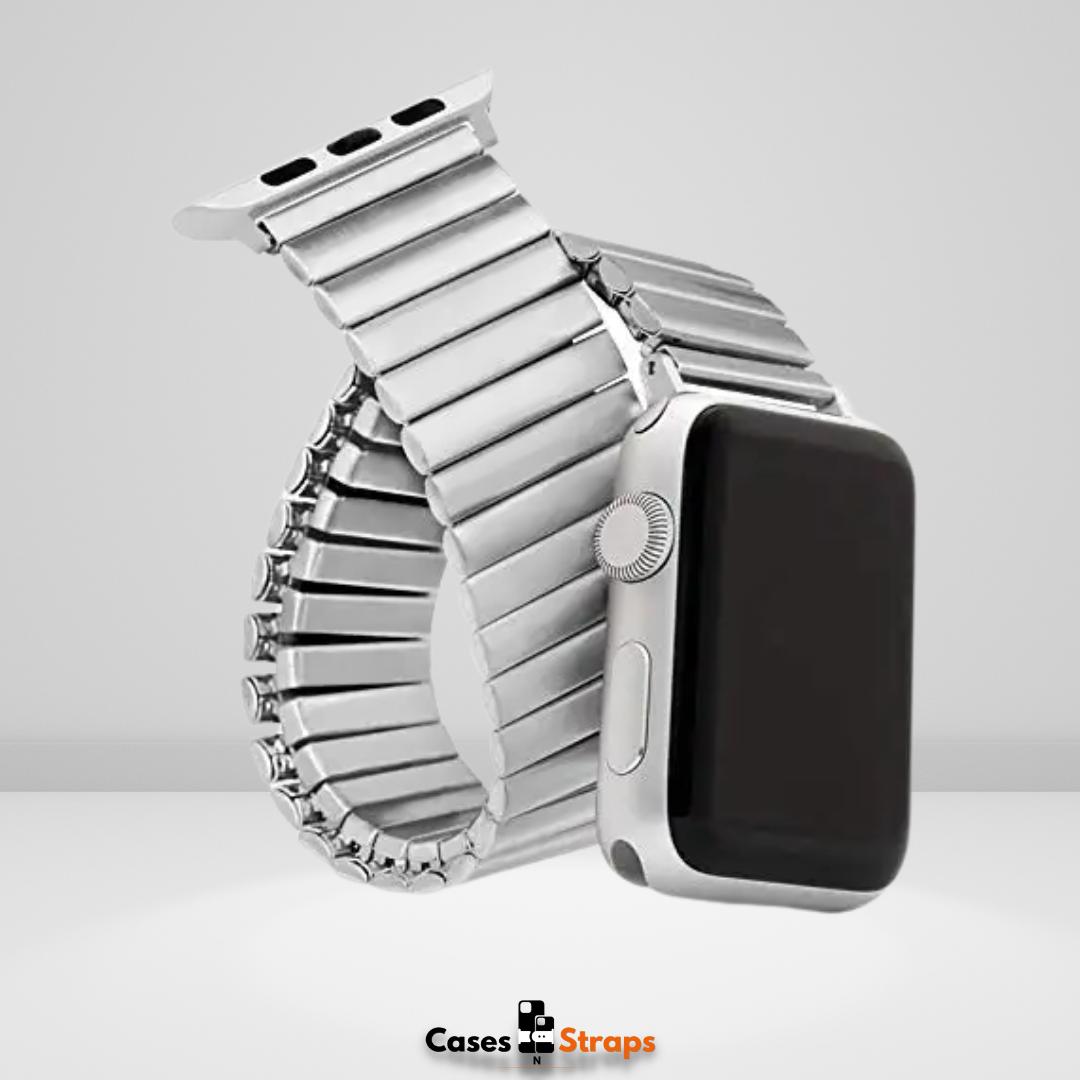 Stainless steel iwatch discount strap