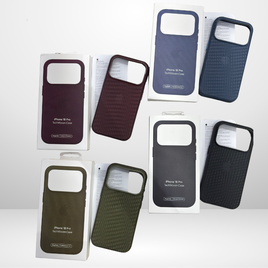 Tech Woven MagSafe Case with Camera Control Button for iPhone 18 Series.