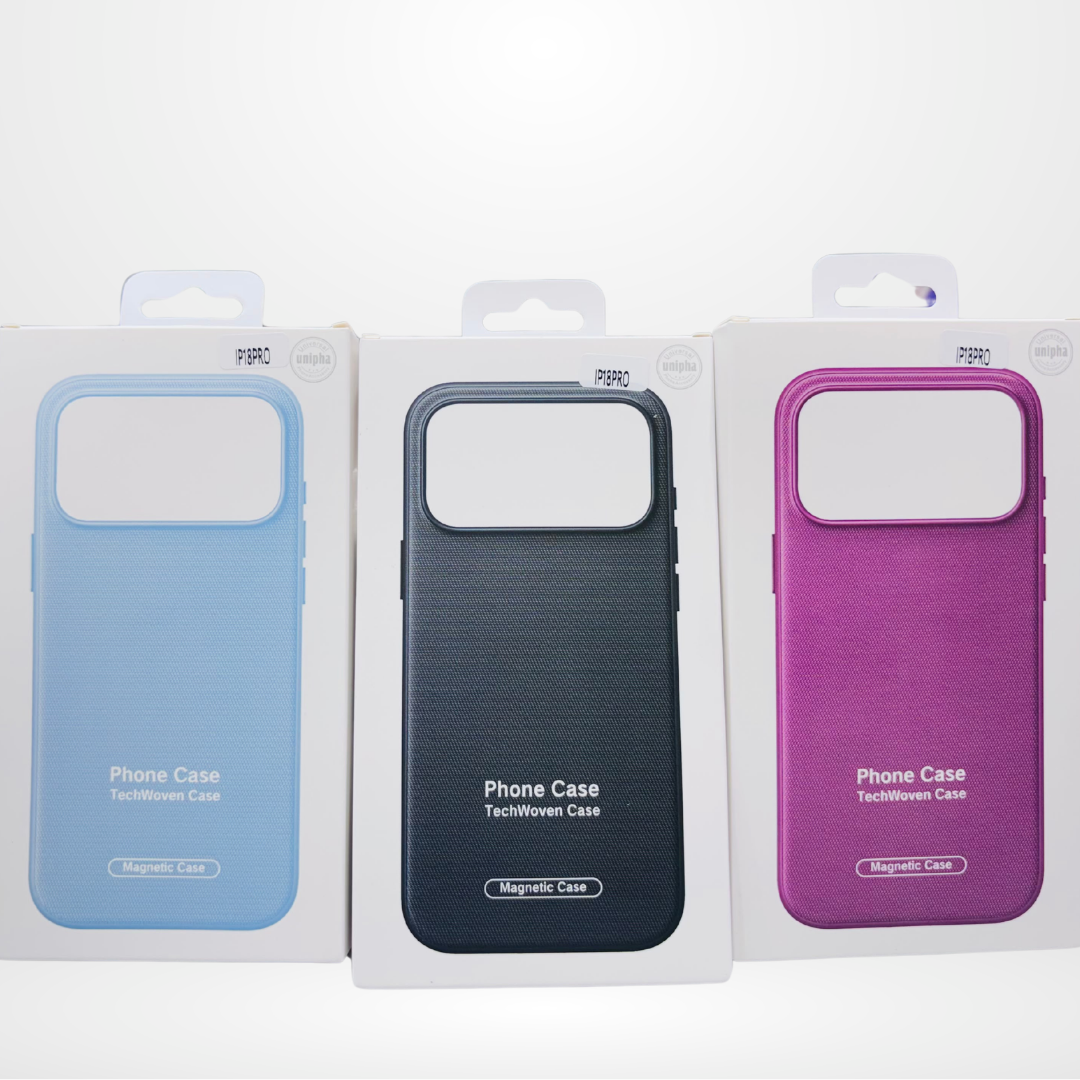 Tech Woven MagSafe Case with Camera Control Button for iPhone 18 Series.